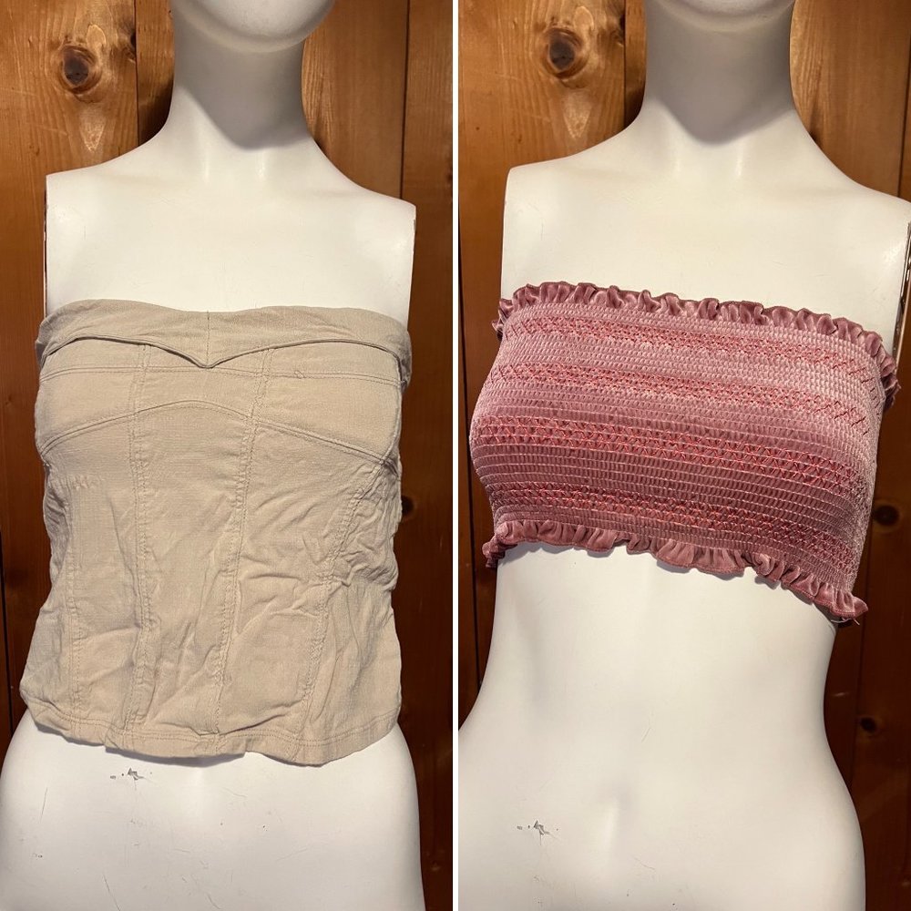 ❗DONATING Feb 1 ❗  Anthropologie Beige Free People & Pink Silence + Noise